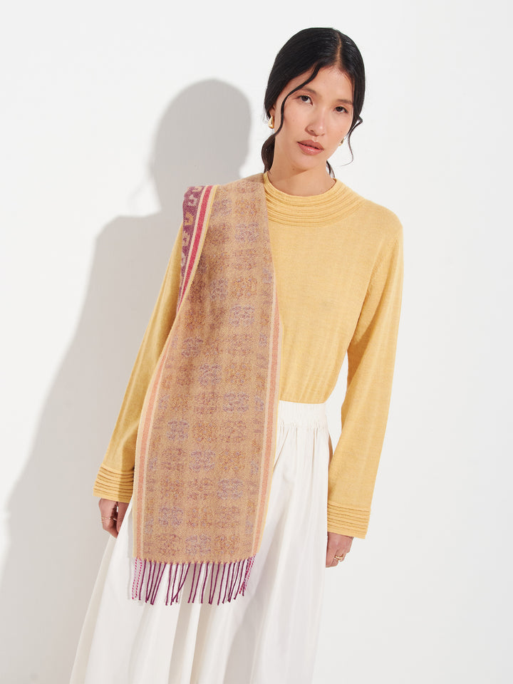 Chalina Chancay - 36 De Baby Alpaca Color Fucsia