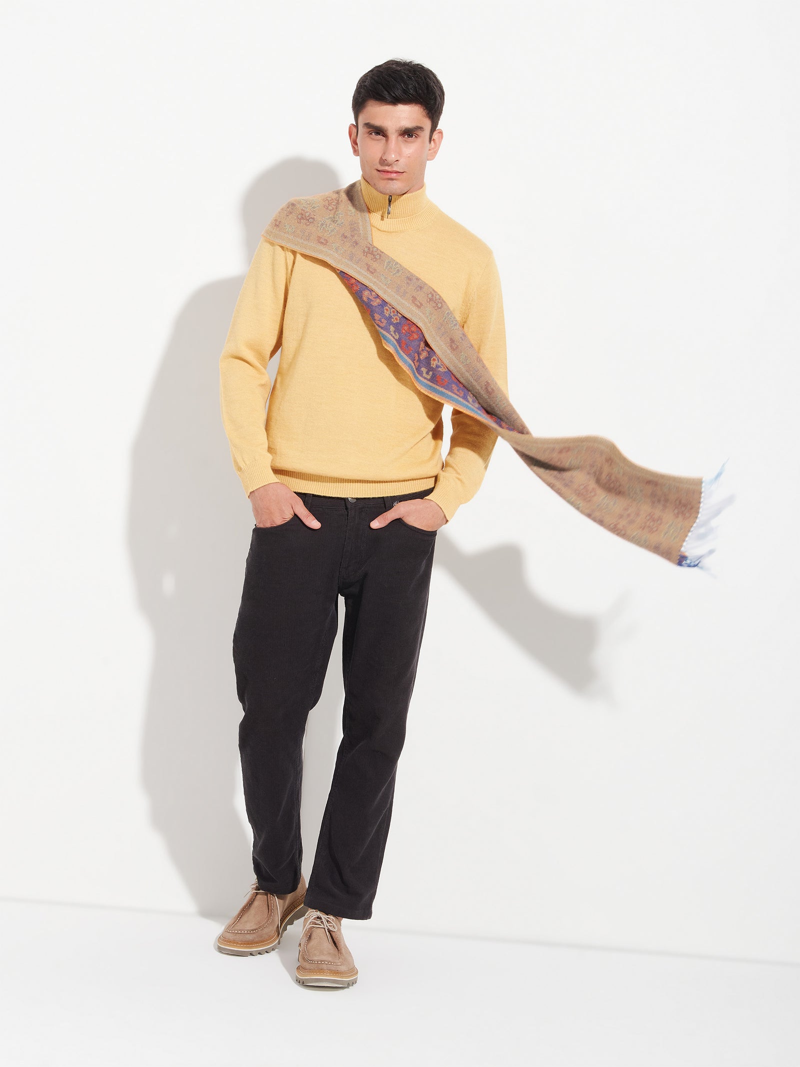 Chalina Chancay - 36 De Baby Alpaca Color Azul