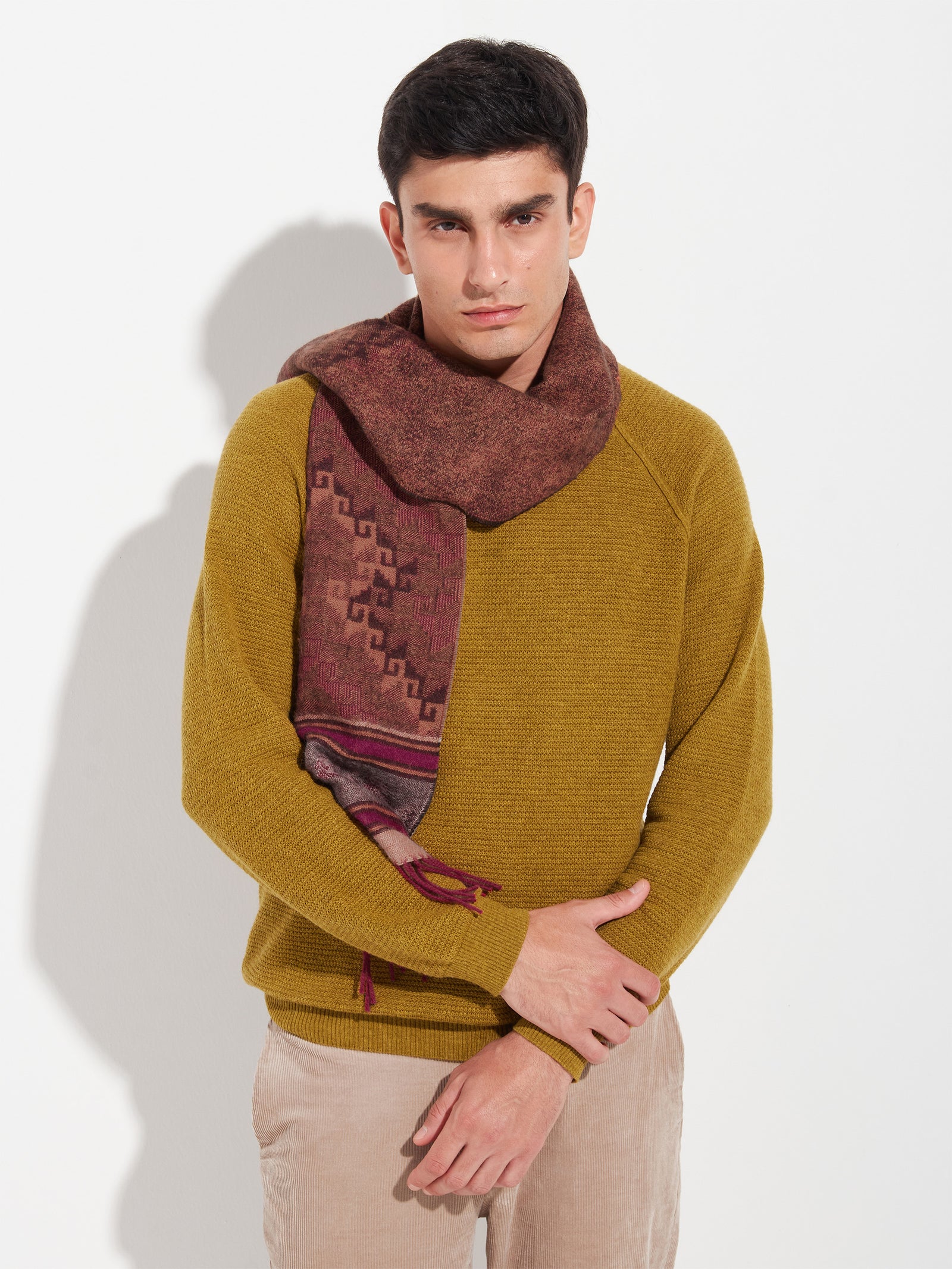 Chalina Chancay - 37 De Baby Alpaca Color Rojo