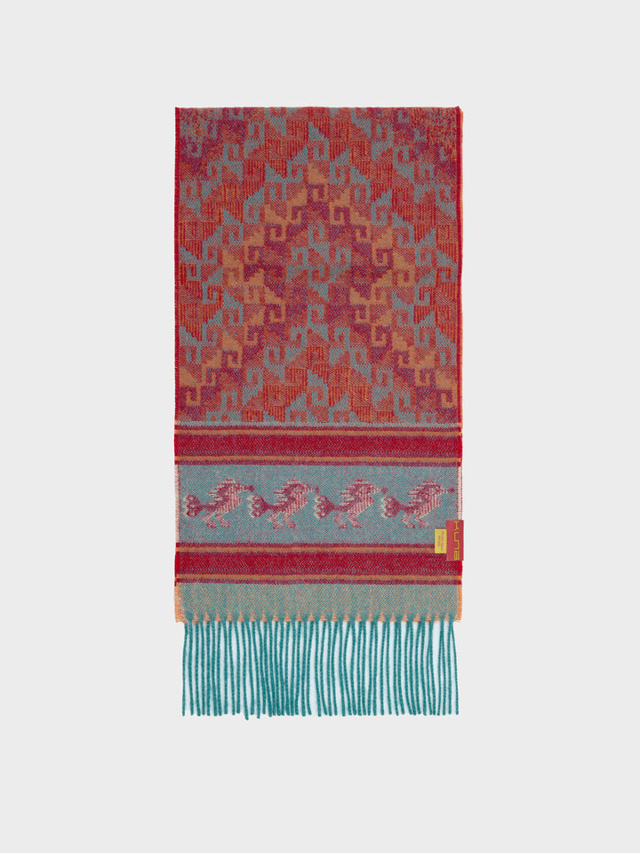 Chalina Chancay - 37 De Baby Alpaca Color Naranja