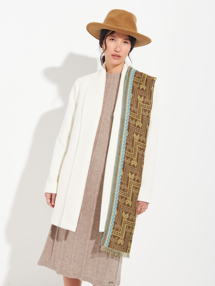 Chalina Chancay - 39 De Baby Alpaca Color Amarillo