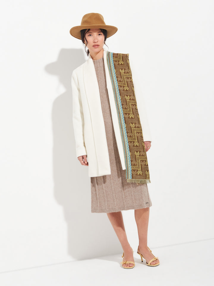 Chalina Chancay - 39 De Baby Alpaca Color Amarillo