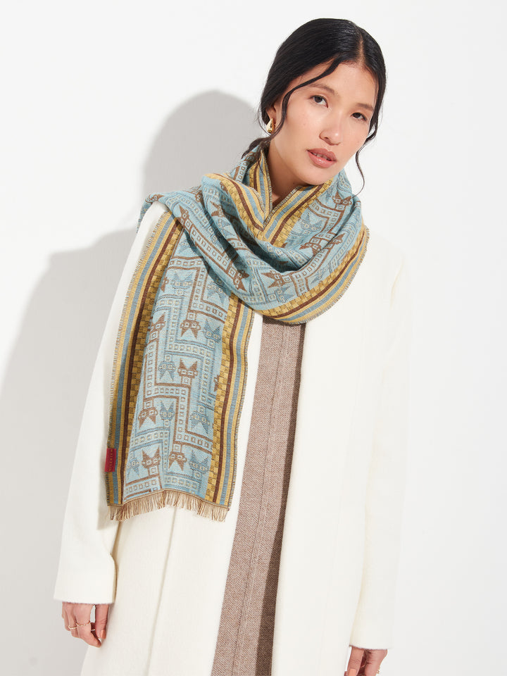 Chalina Chancay - 39 De Baby Alpaca Color Amarillo