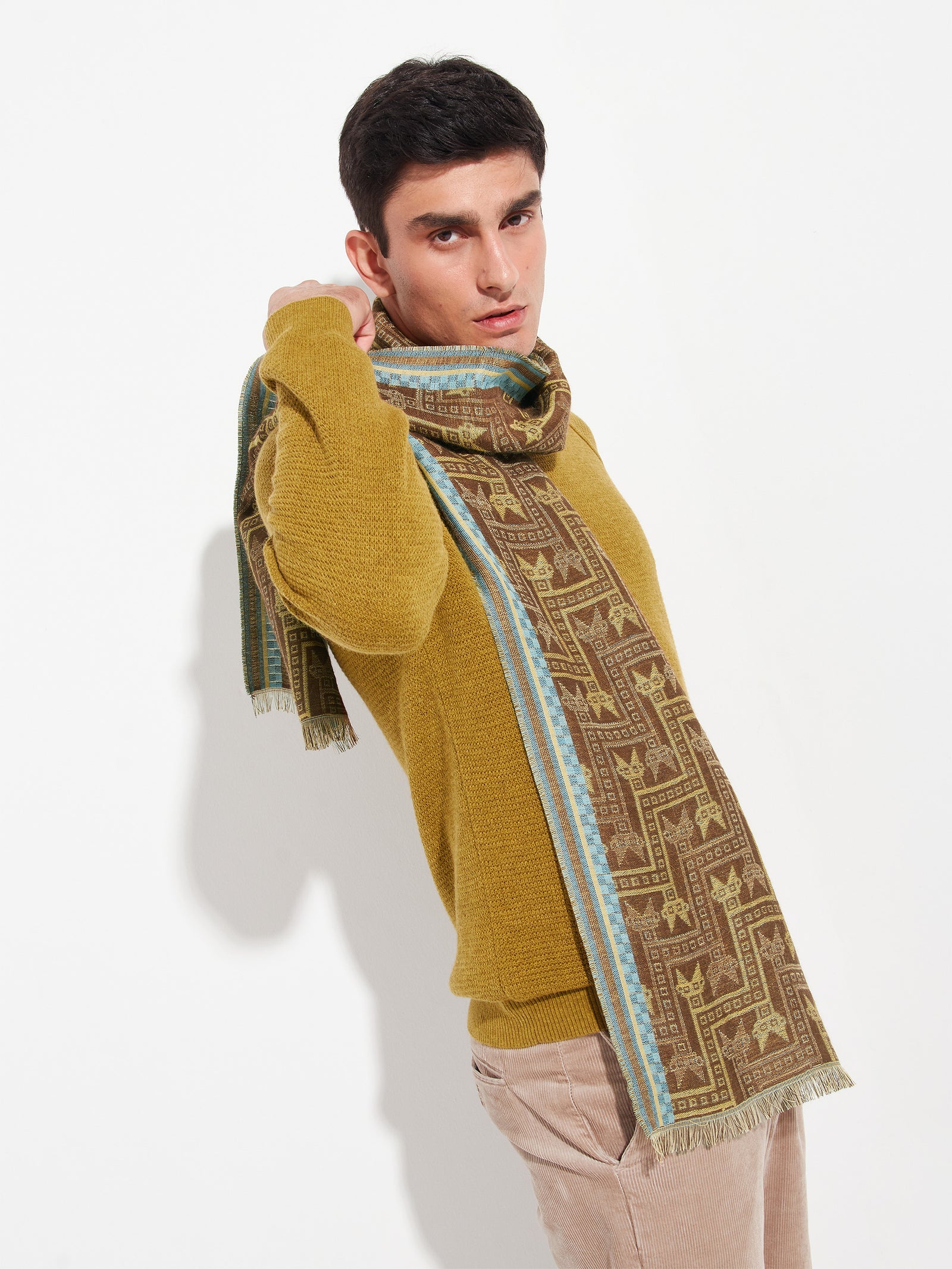 Chalina Chancay - 39 De Baby Alpaca Color Amarillo