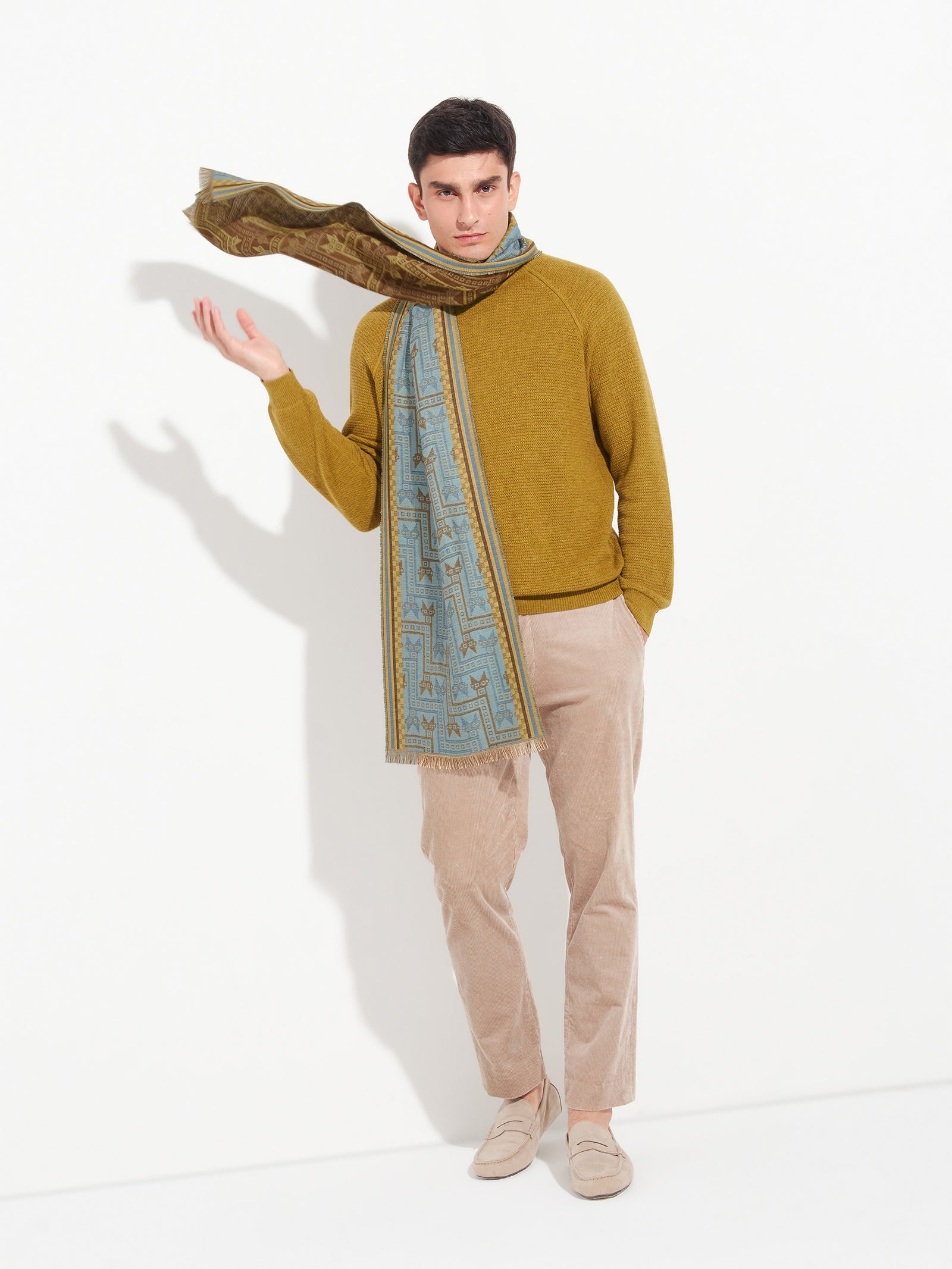 Chalina Chancay - 39 De Baby Alpaca Color Amarillo