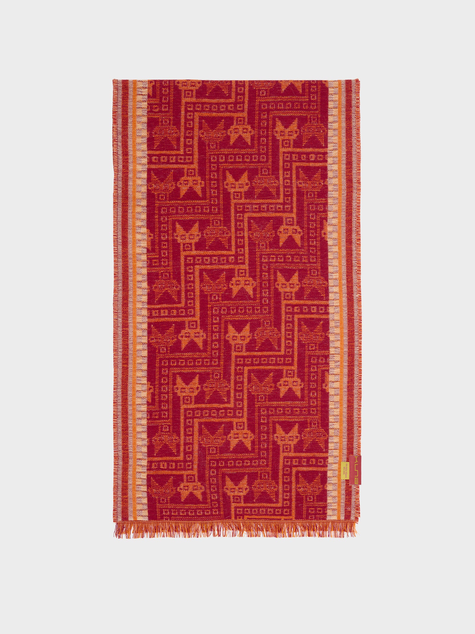 Chalina Chancay - 39 De Baby Alpaca Color Rojo