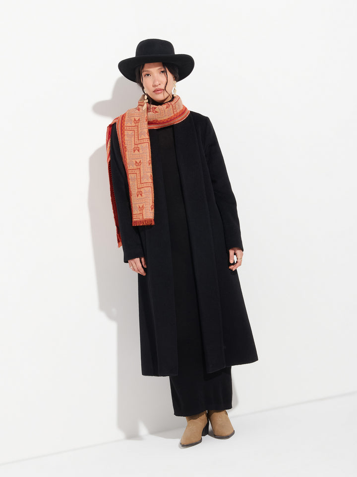 Chalina Chancay - 39 De Baby Alpaca Color Rojo