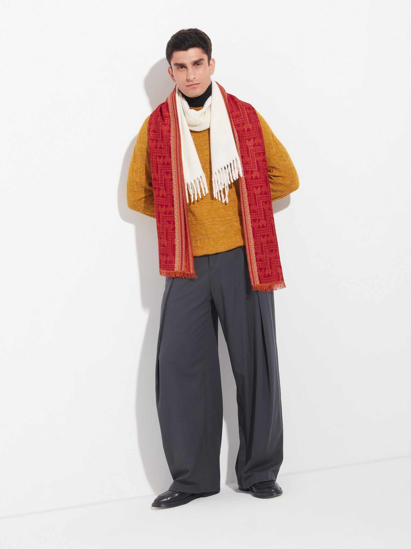 Chalina Chancay - 39 De Baby Alpaca Color Rojo