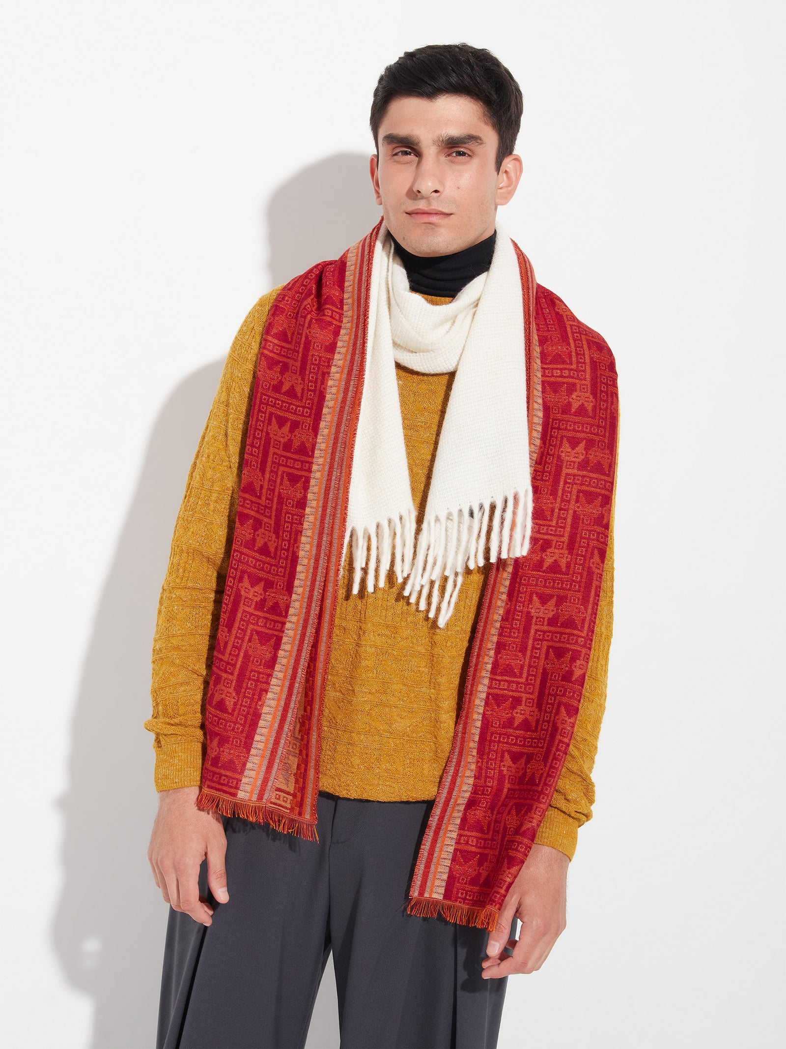 Chalina Chancay - 39 De Baby Alpaca Color Rojo
