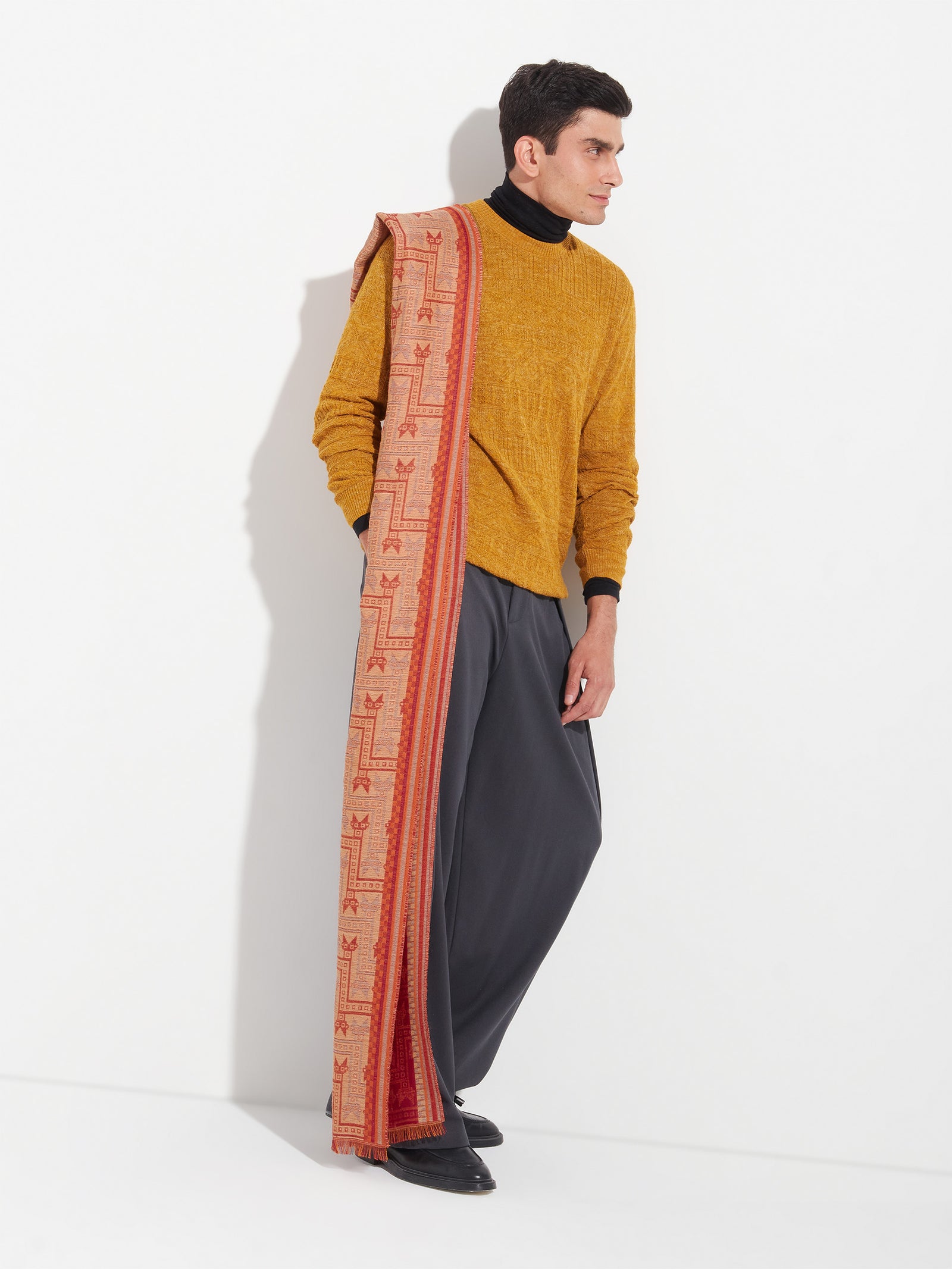 Chalina Chancay - 39 De Baby Alpaca Color Rojo