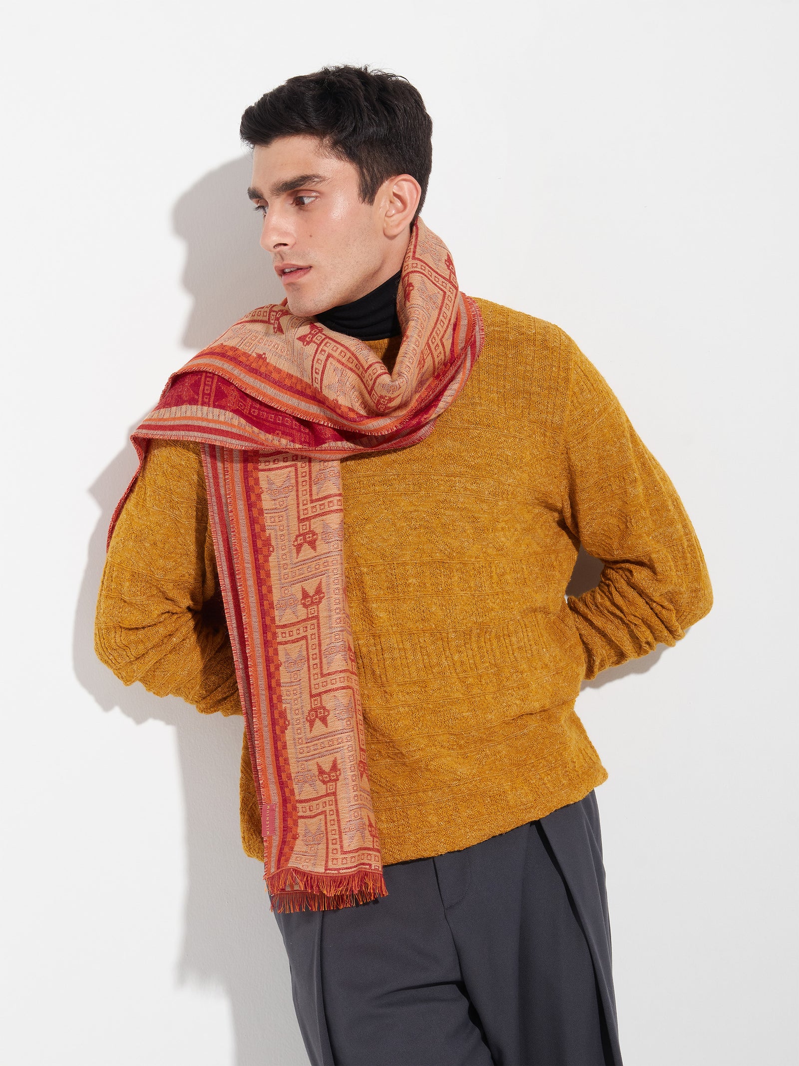 Chalina Chancay - 39 De Baby Alpaca Color Rojo