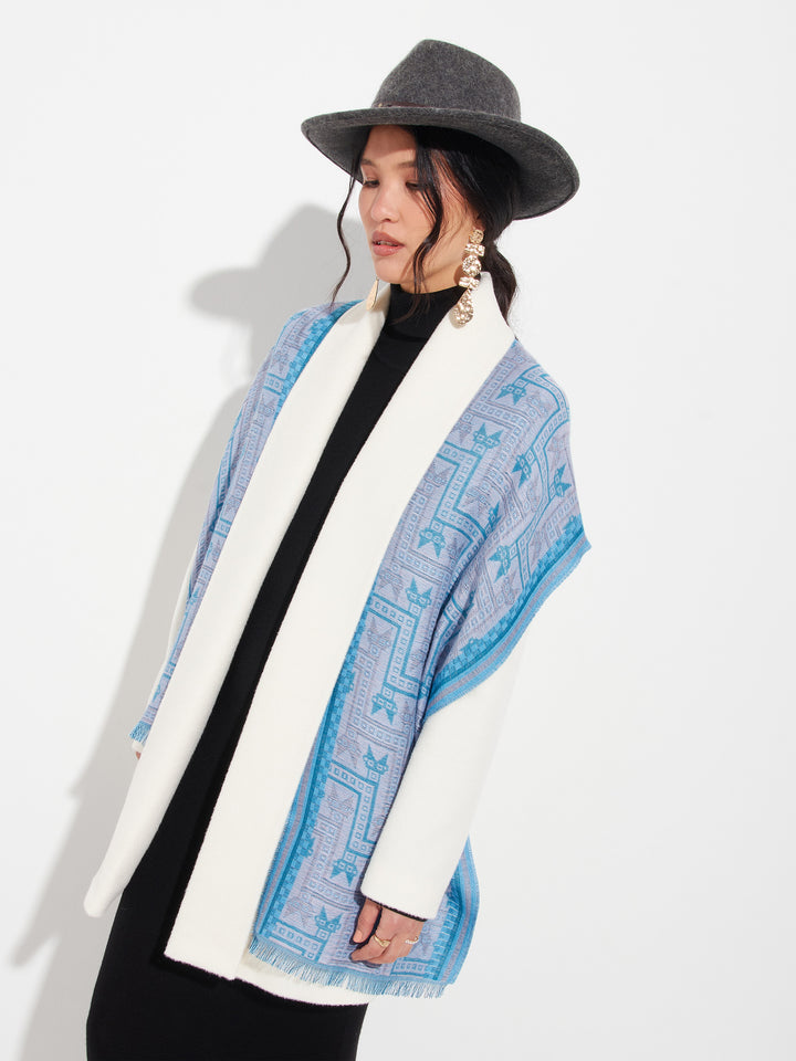 Chalina Chancay - 39 De Baby Alpaca Color Azul