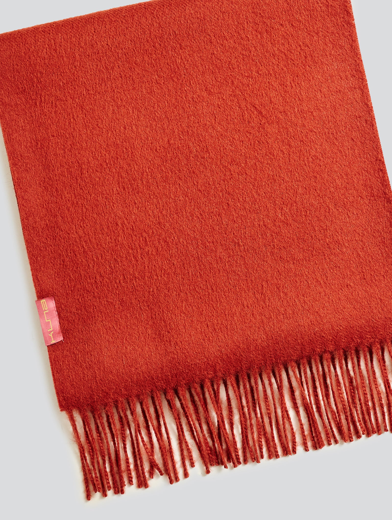 Chalina Adrian De Baby Alpaca Color Ladrillo