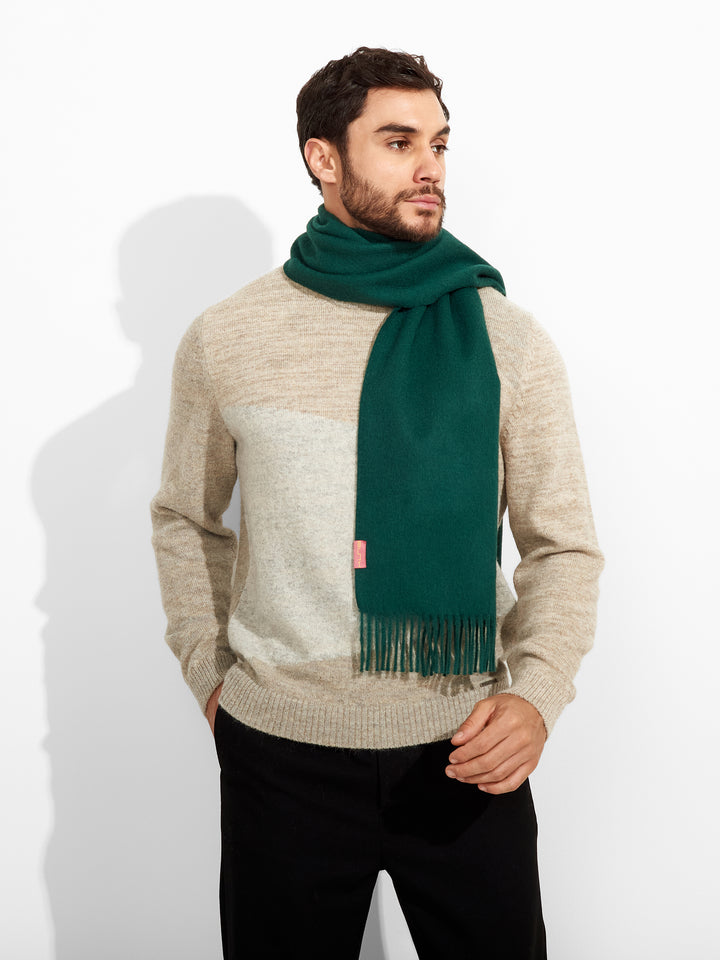 Chalina Adrian De Baby Alpaca Color Verde