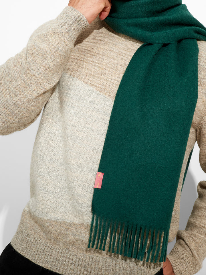 Chalina Adrian De Baby Alpaca Color Verde