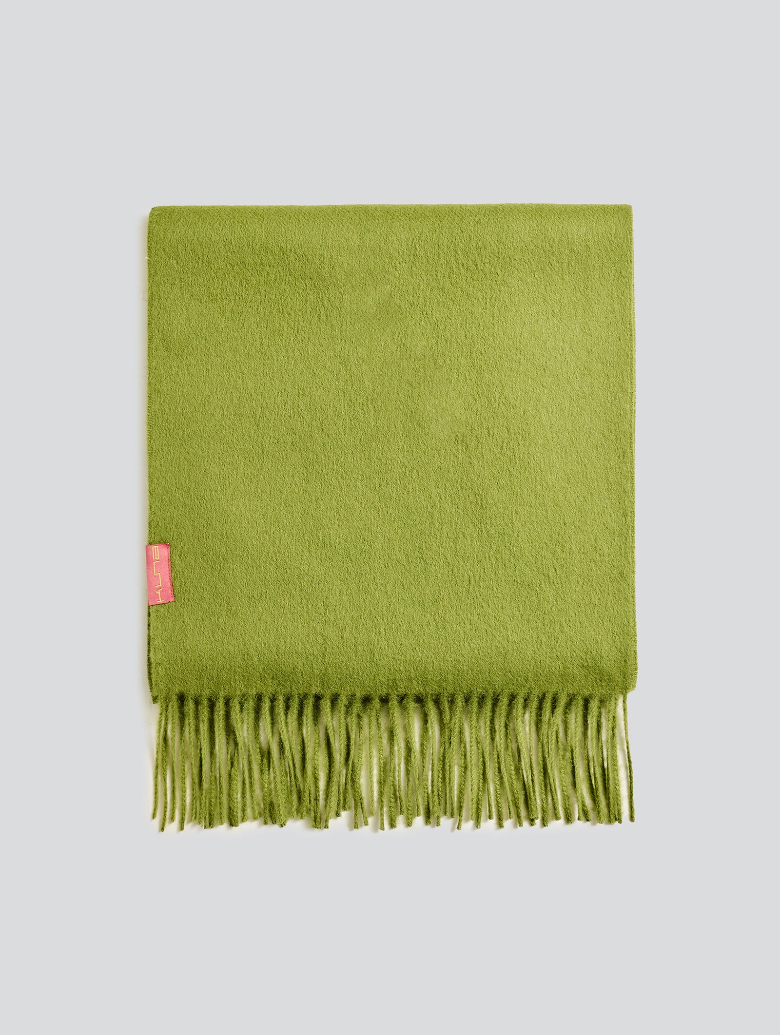 Chalina Adrian De Baby Alpaca Color Verde Loro
