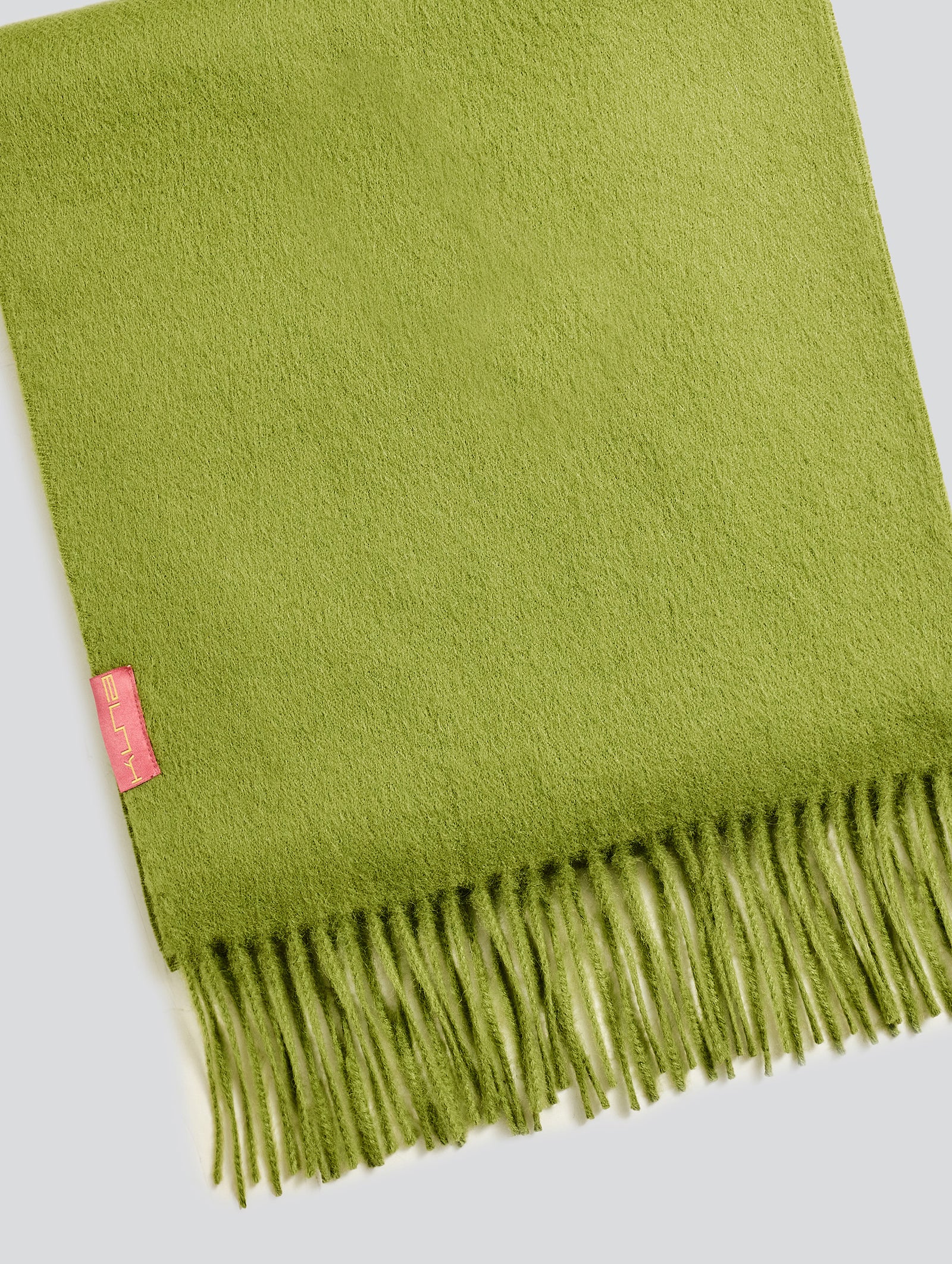 Chalina Adrian De Baby Alpaca Color Verde Loro