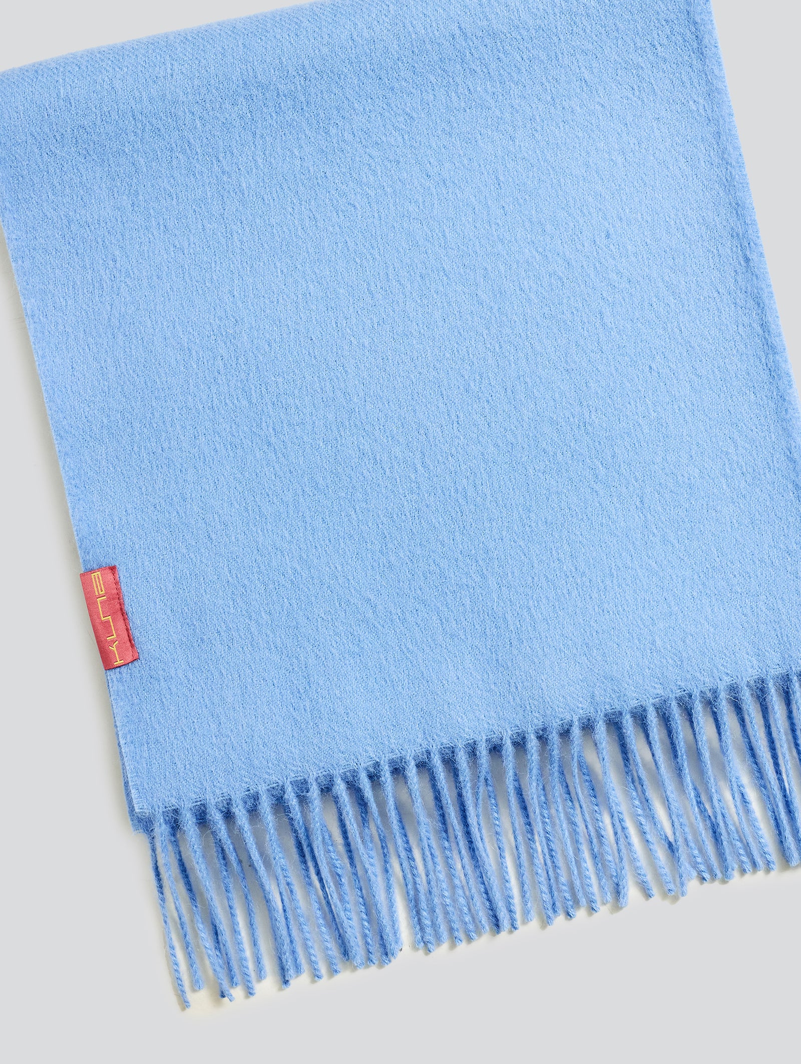 Adrian De Baby Alpaca Light Blue Scarf