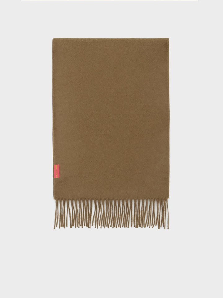 Adrian Baby Alpaca Scarf in Beige