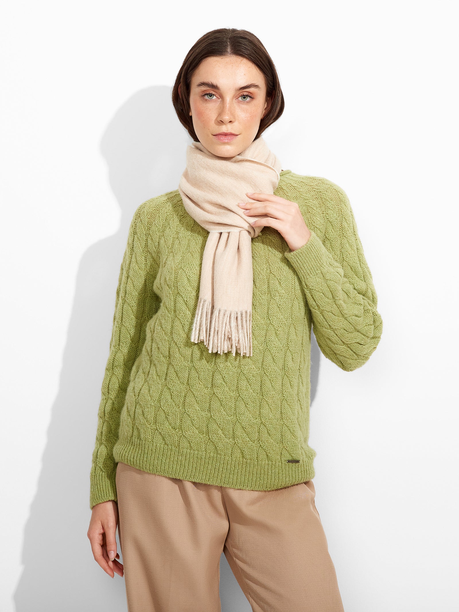 Chalina Tundra B De Baby Alpaca Color Beige