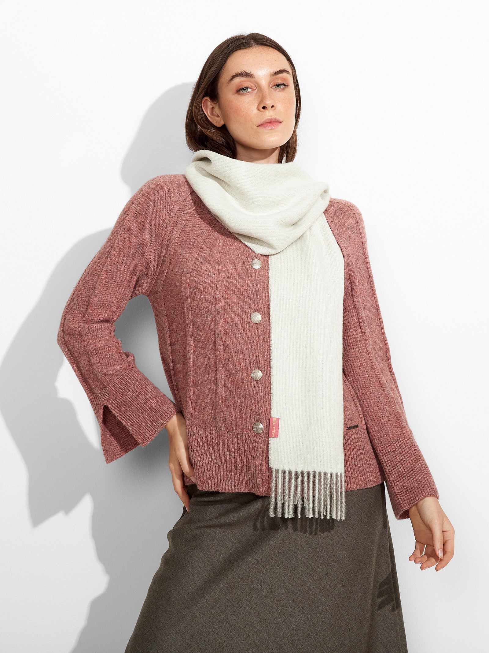 Chalina Tundra B De Baby Alpaca Color Gris