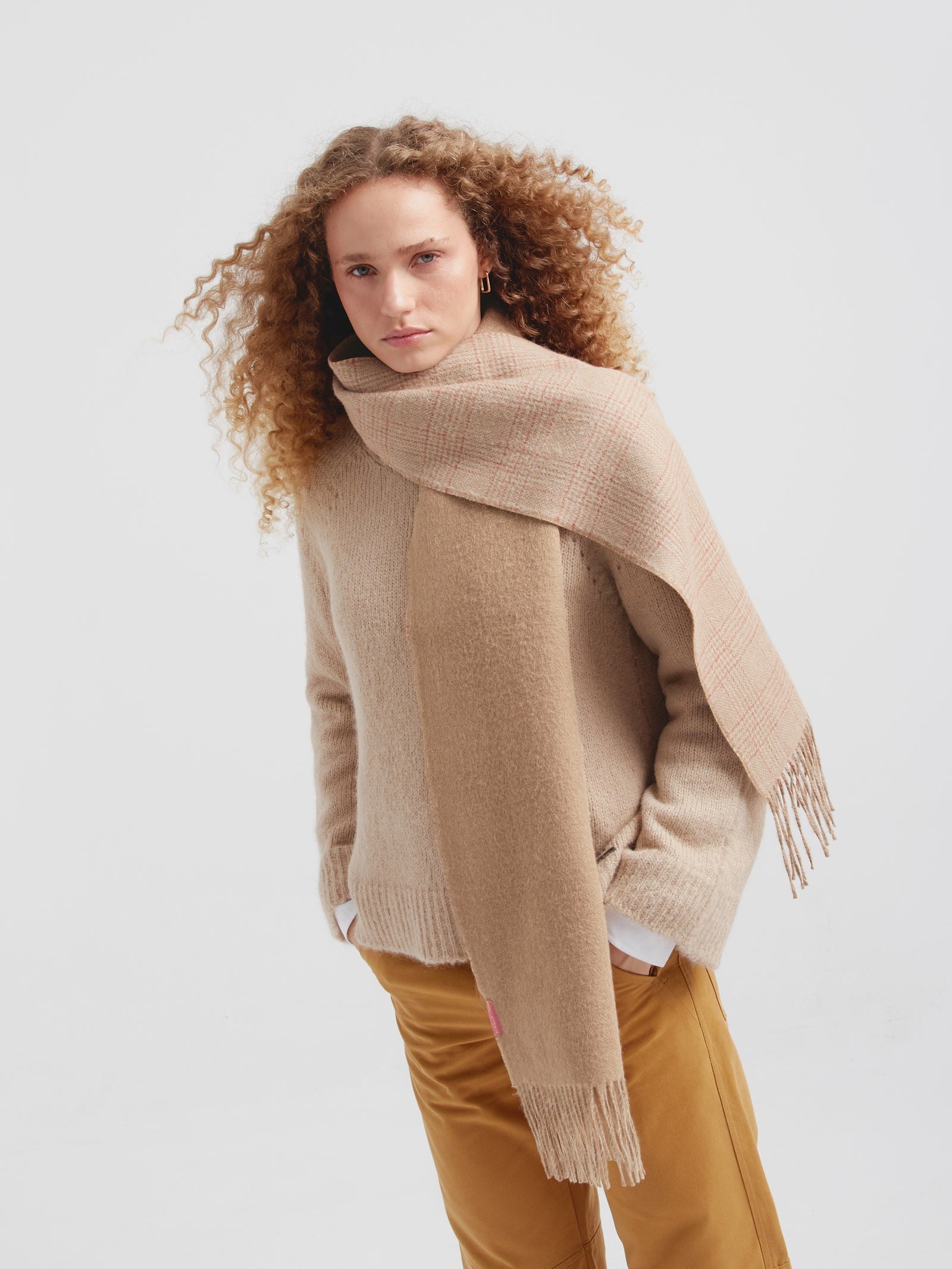 Chalina Cierto De Baby Alpaca Color Camel