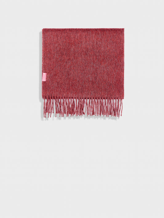 Chalina Zeta De Baby Alpaca Color Rojo