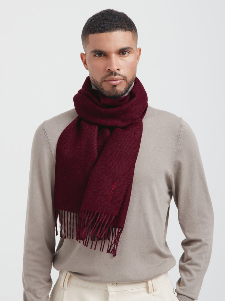 Chalina Zeta B De Baby Alpaca Color Guinda