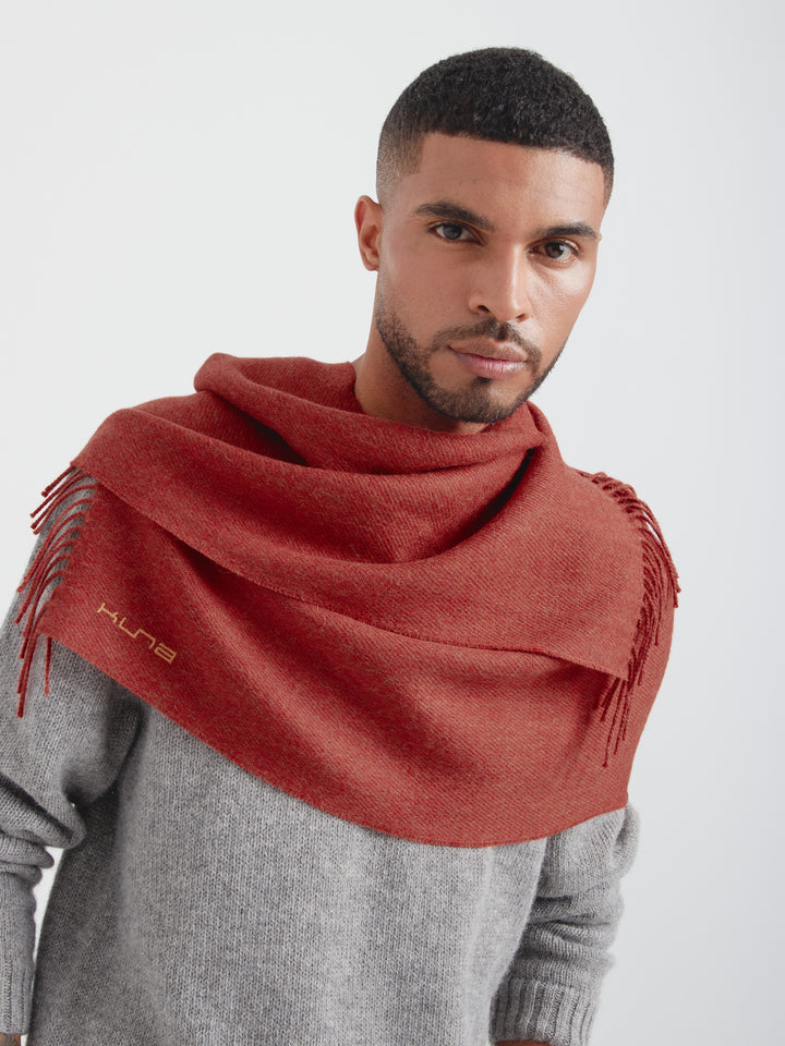 Chalina Zeta B De Baby Alpaca Color Naranja