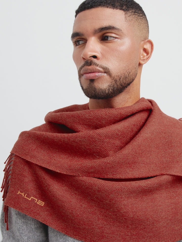 Chalina Zeta B De Baby Alpaca Color Naranja