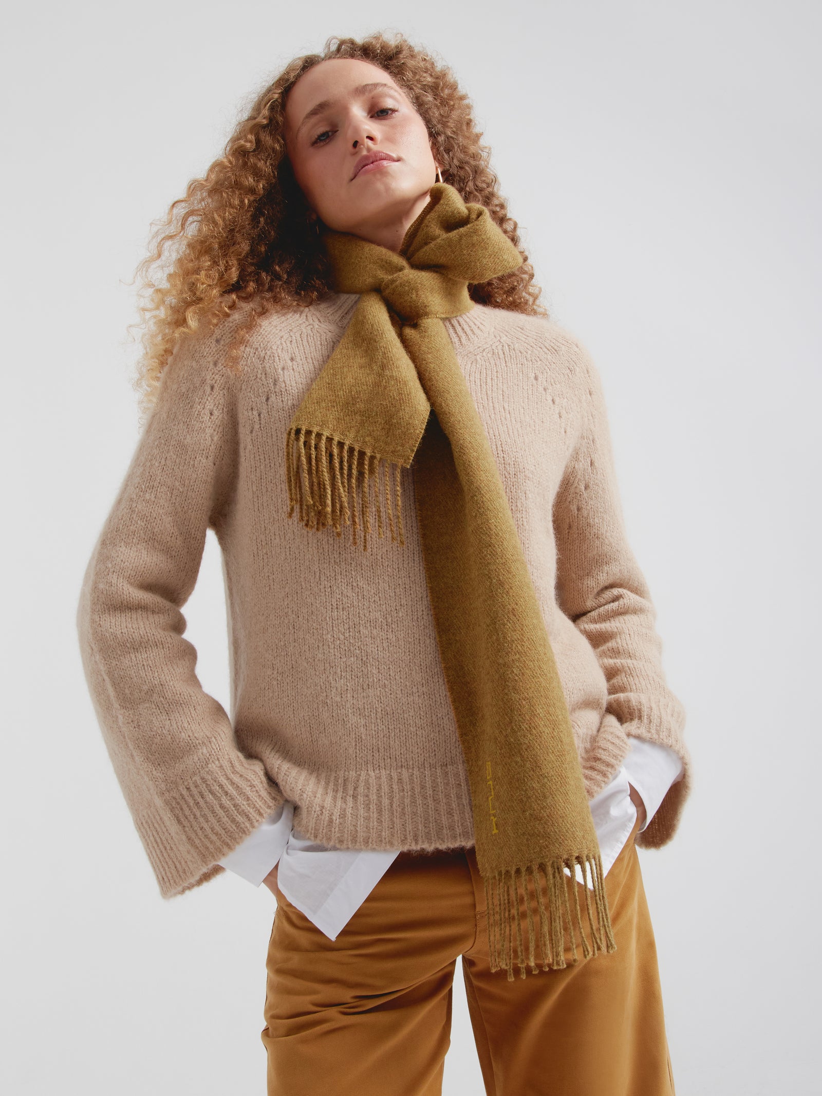 Chalina Zeta B De Baby Alpaca Color Amarillo