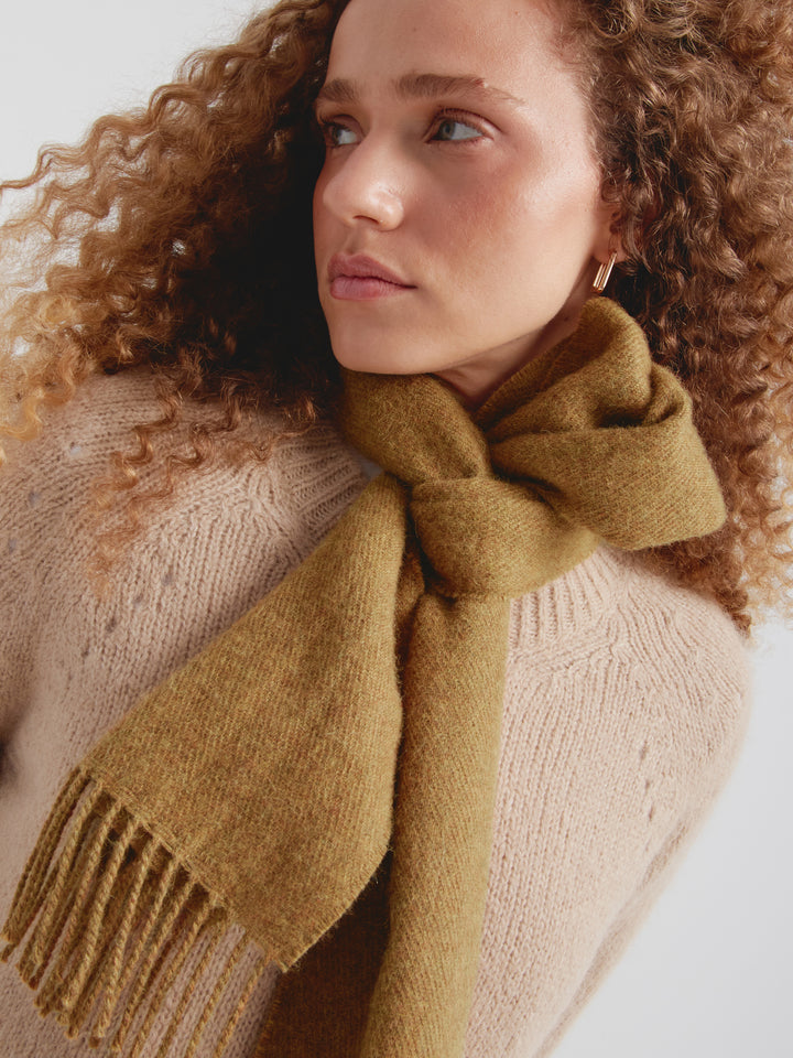 Chalina Zeta B De Baby Alpaca Color Amarillo