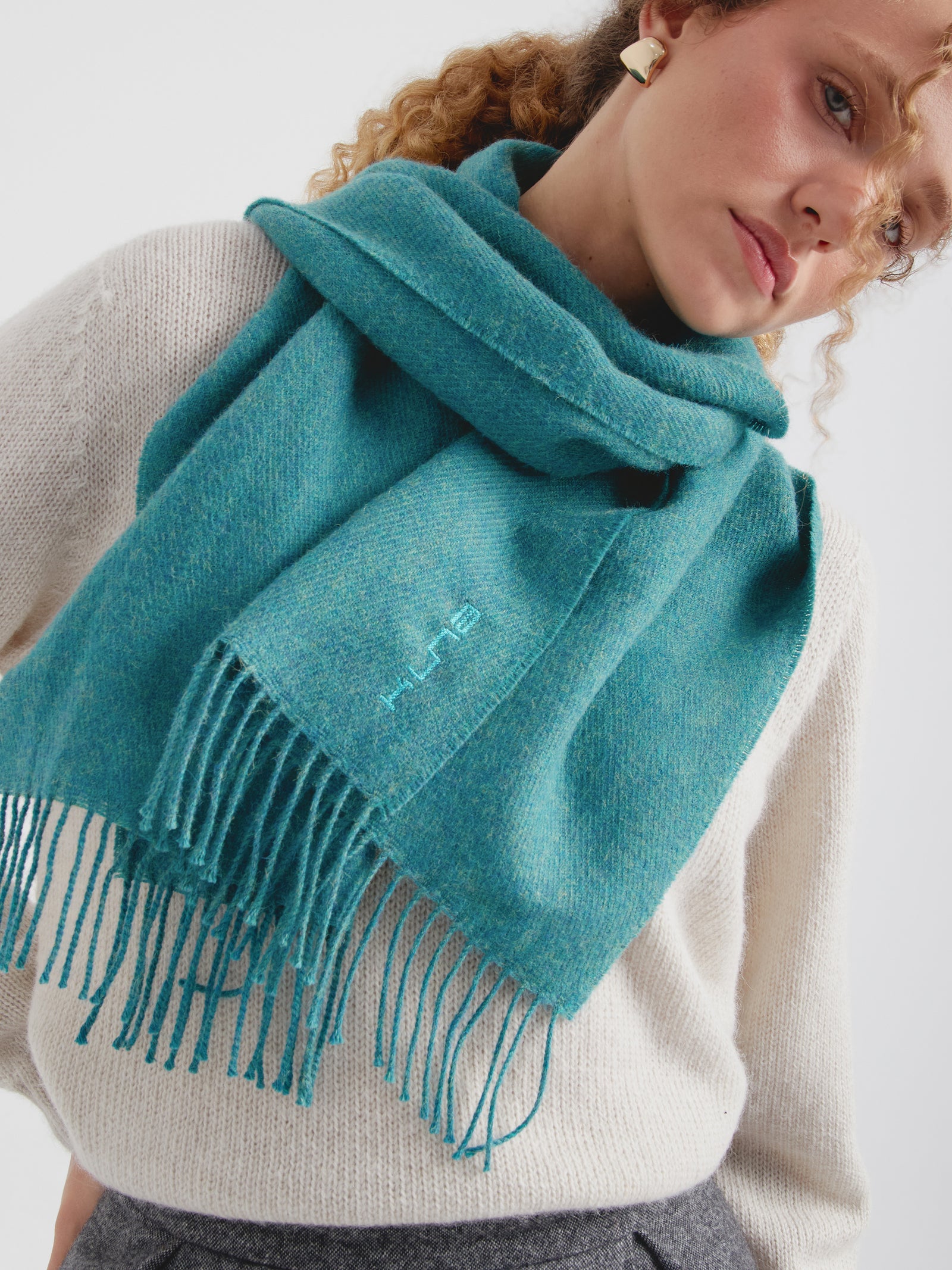 Chalina Zeta B De Baby Alpaca Color Verde