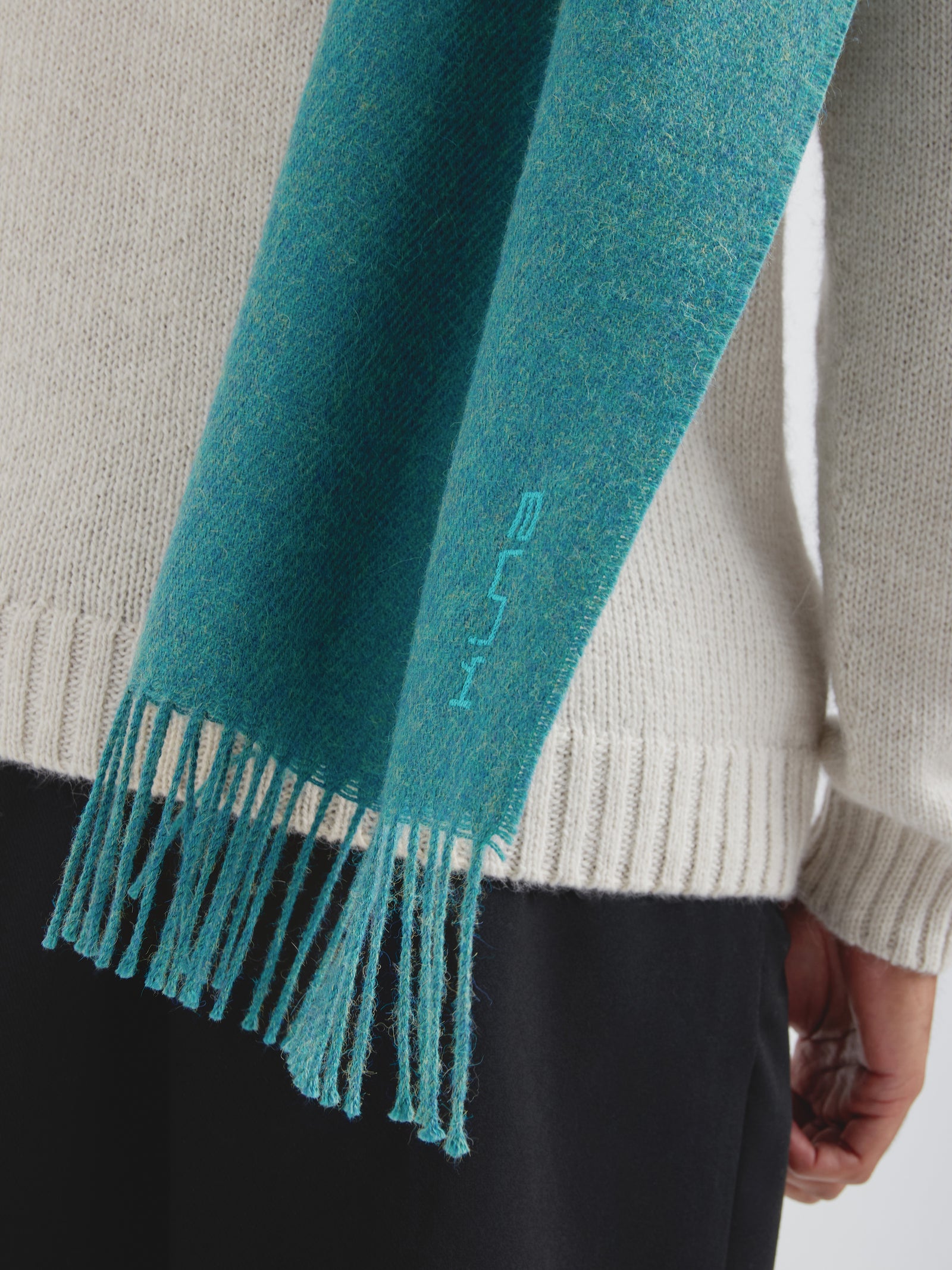 Chalina Zeta B De Baby Alpaca Color Verde