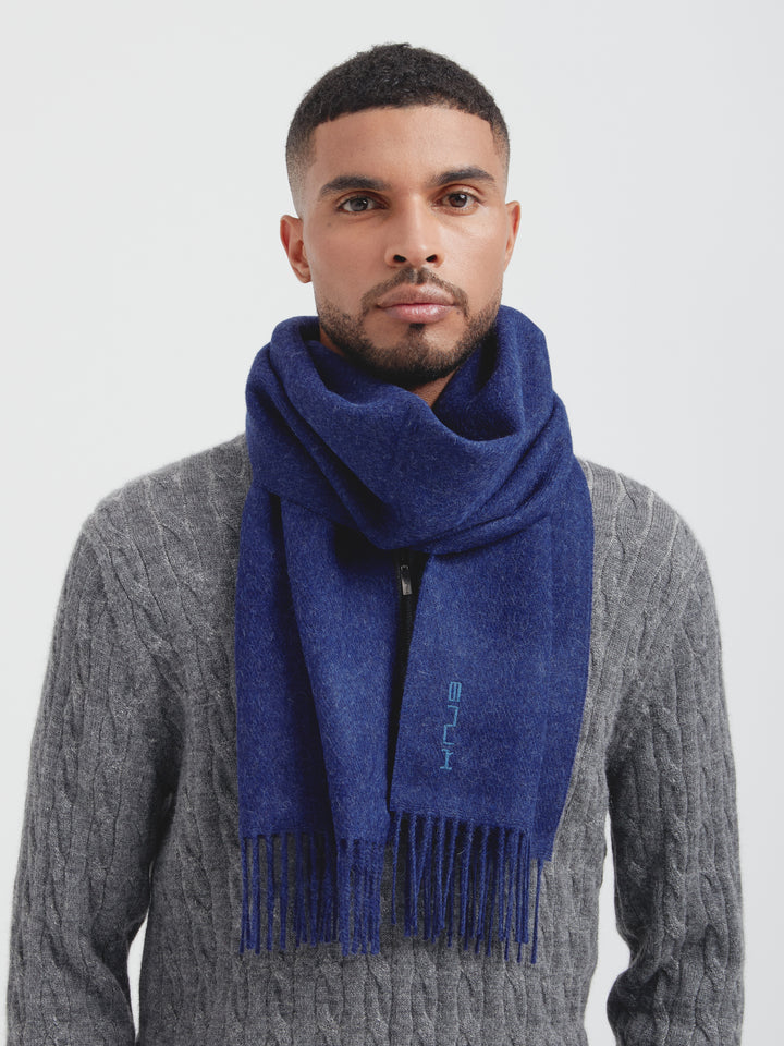 Chalina Zeta B De Baby Alpaca Color Azul