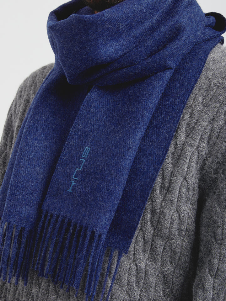 Chalina Zeta B De Baby Alpaca Color Azul