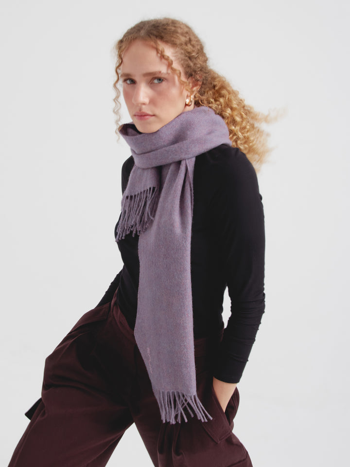 Chalina Zeta B De Baby Alpaca Color Morado