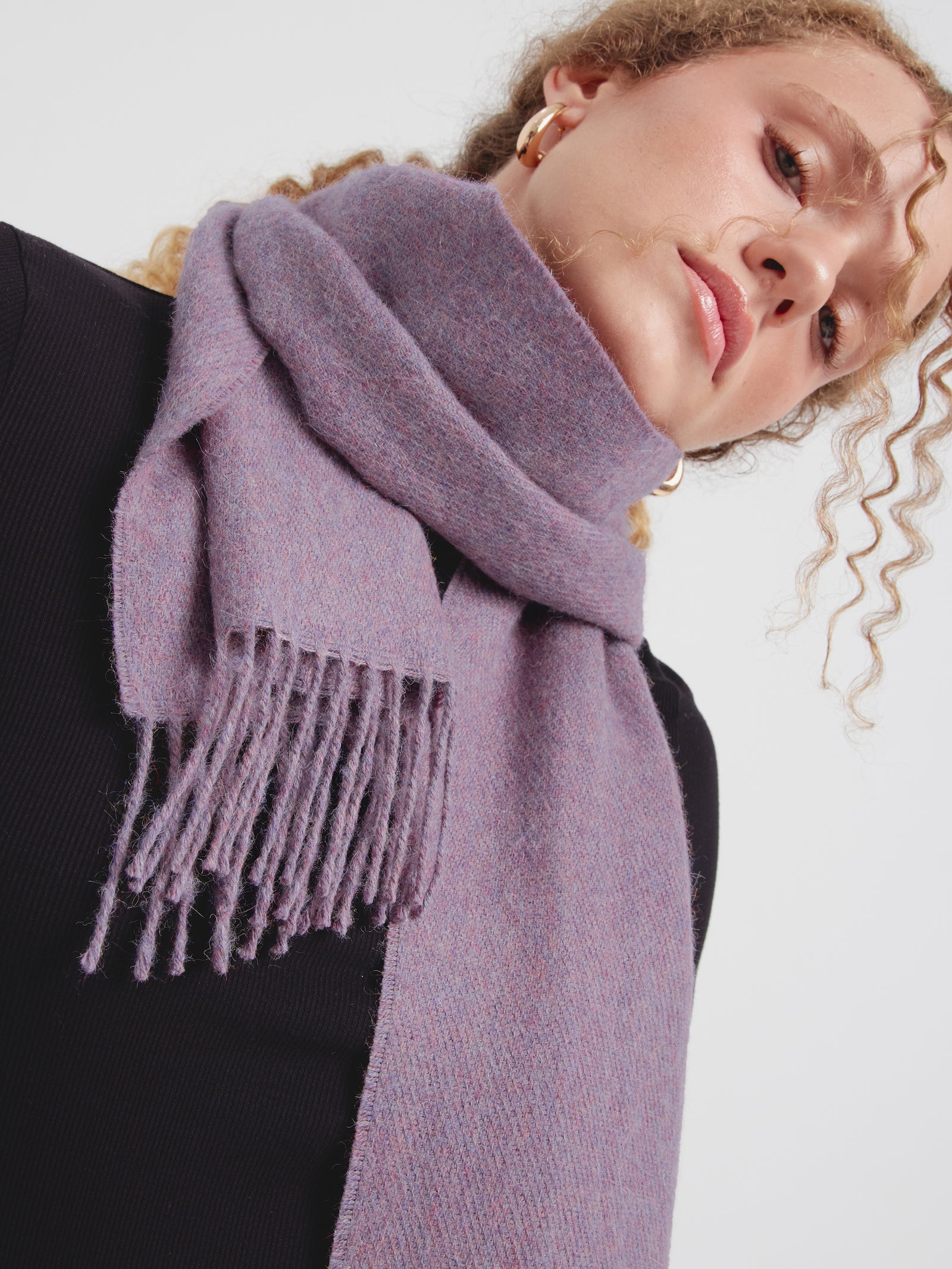 Chalina Zeta B De Baby Alpaca Color Morado