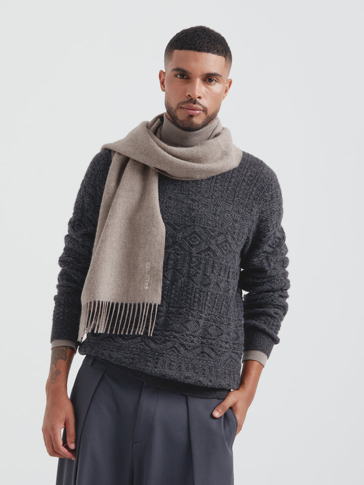 Chalina Zeta B De Baby Alpaca Color Gris