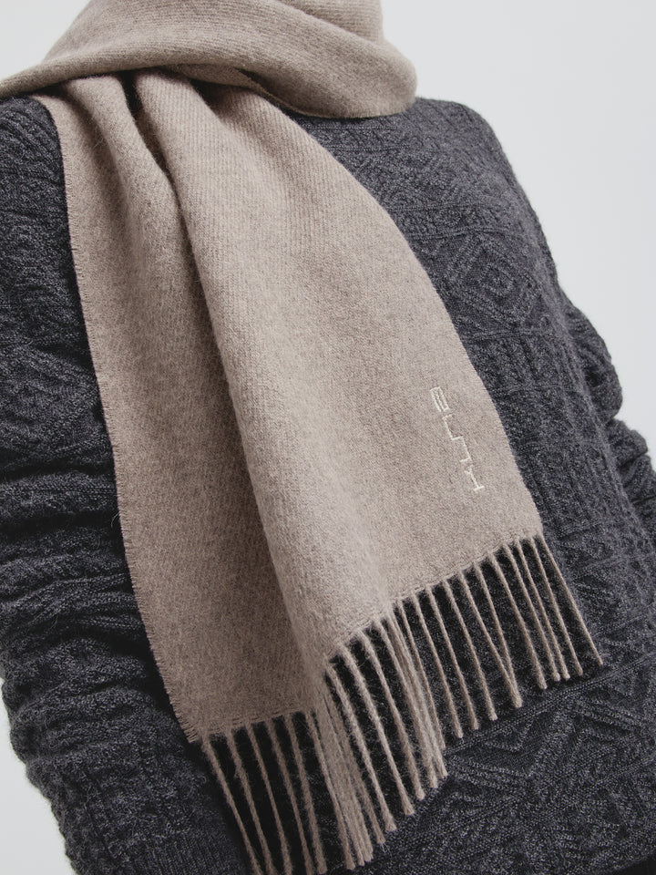 Chalina Zeta B De Baby Alpaca Color Gris