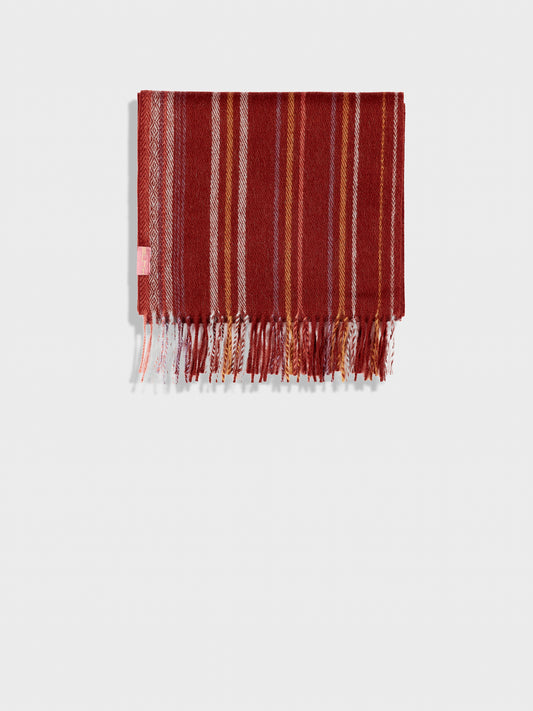 Chalina Zareno De Baby Alpaca Color Rojo