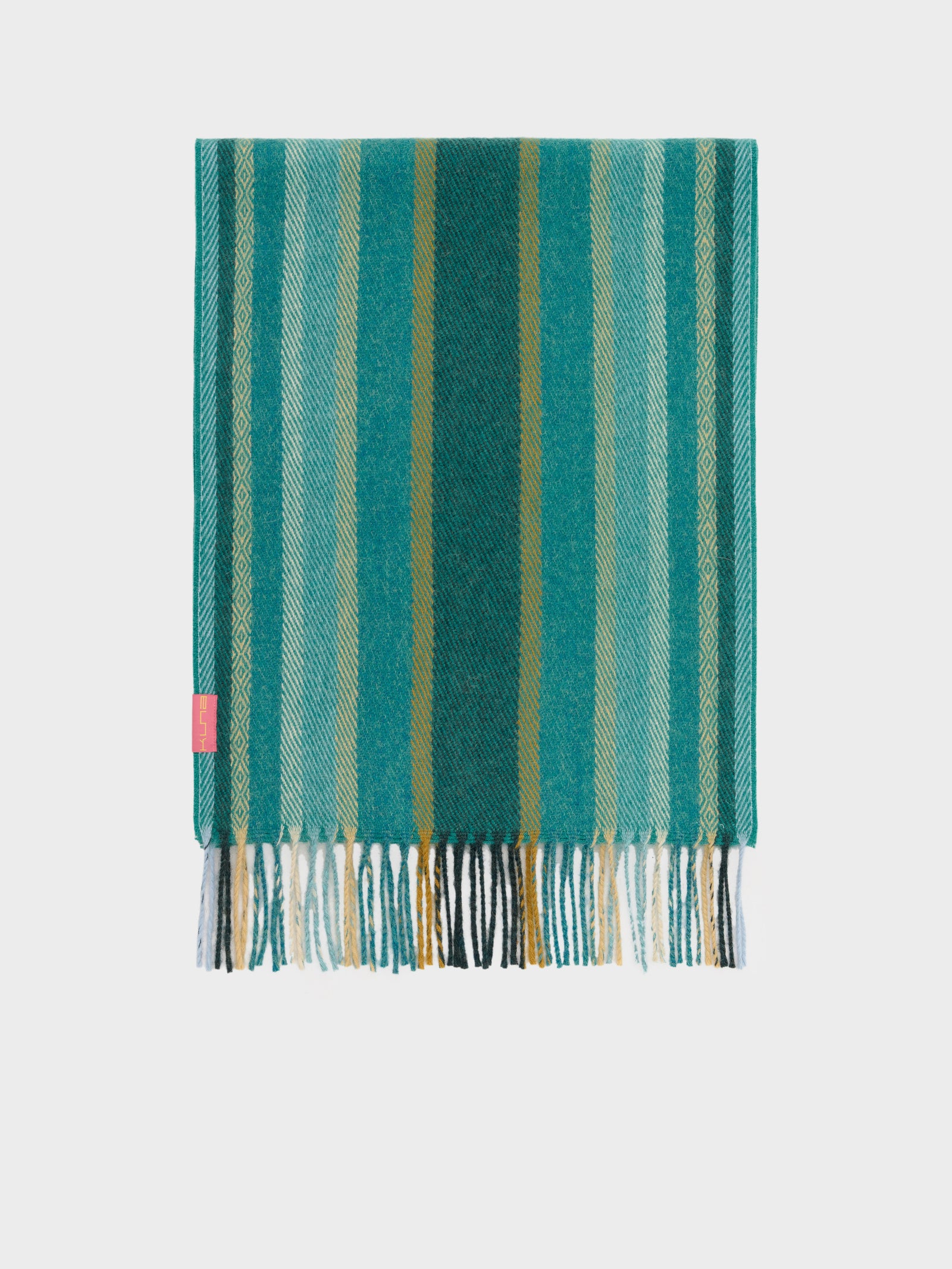 Chalina Catedral De Baby Alpaca Color Verde