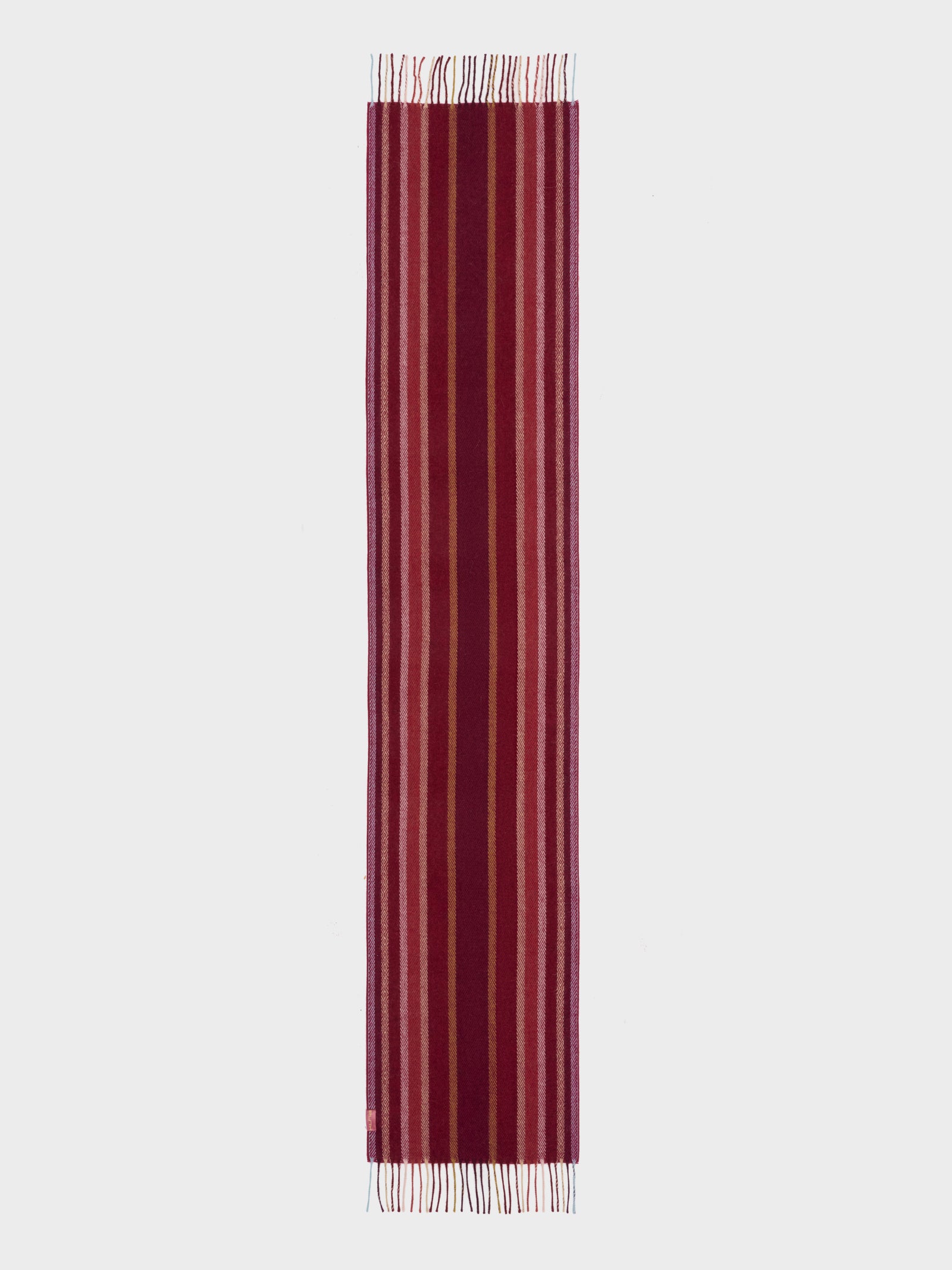 Chalina Catedral De Baby Alpaca Color Rojo