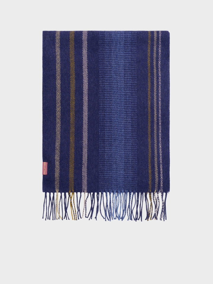 Chalina Cedar De Baby Alpaca Color Azul