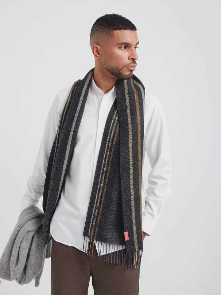 Chalina Cedar De Baby Alpaca Color Gris