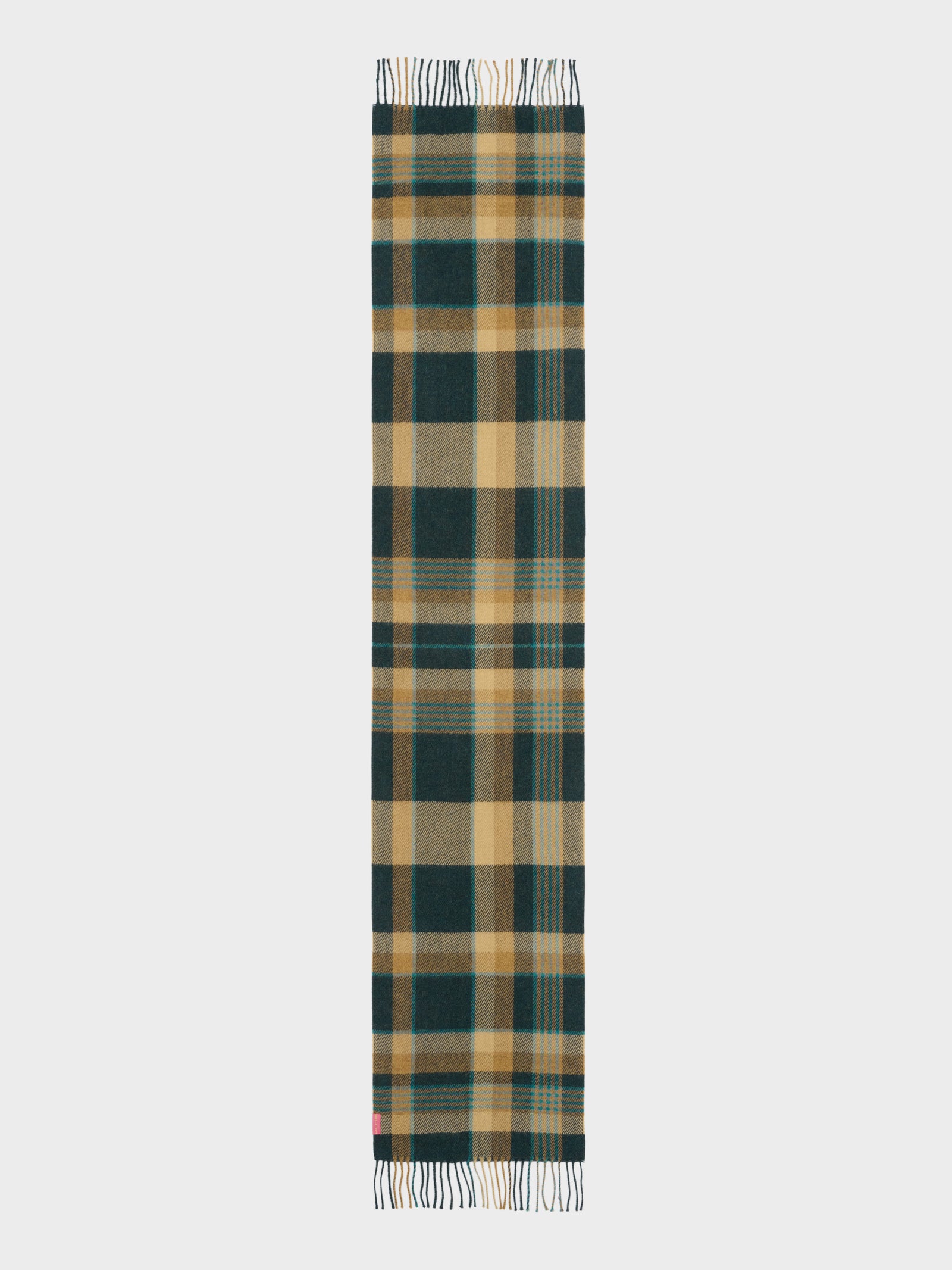 Chalina Check De Baby Alpaca Color Verde