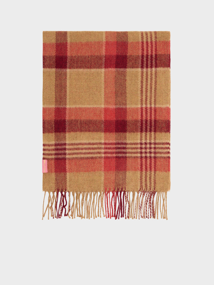 Chalina Check De Baby Alpaca Color Amarillo
