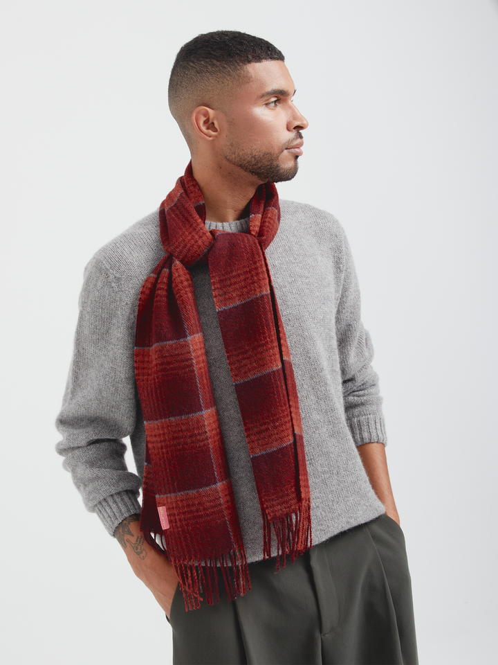 Chalina Castel De Baby Alpaca Color Rojo