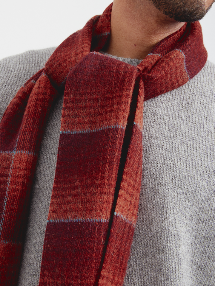 Chalina Castel De Baby Alpaca Color Rojo