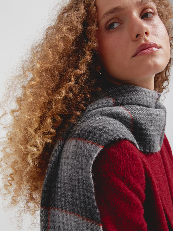 Chalina Castel De Baby Alpaca Color Gris